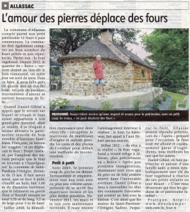 Article du Journal La Montagne